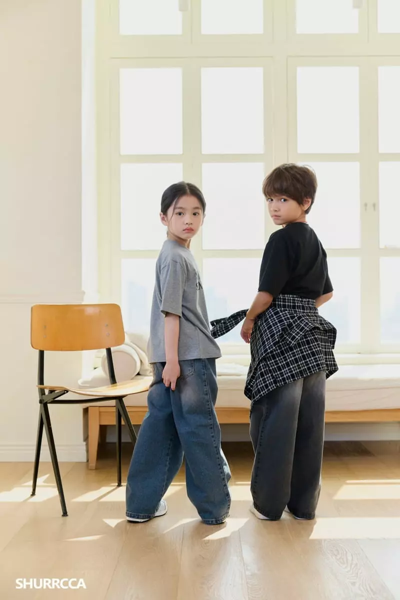 Shurrcca - Korean Children Fashion - #designkidswear - Sandy Jeans - 9