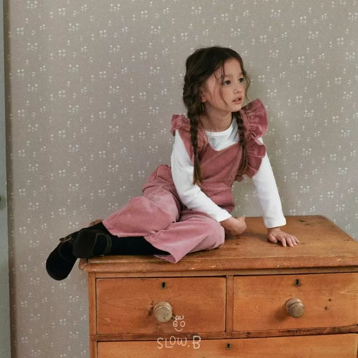 Slow B - Korean Children Fashion - #Kfashion4kids - Wing Jumpsuit