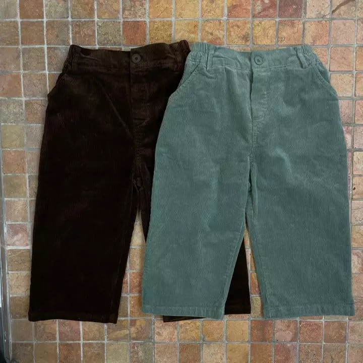 Slow B - Korean Children Fashion - #Kfashion4kids - Rib Pants - 9