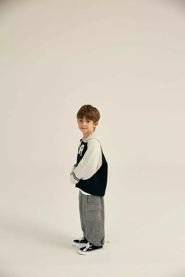 Slow B - Korean Children Fashion - #designkidswear - Raglan R Cardigan - 8