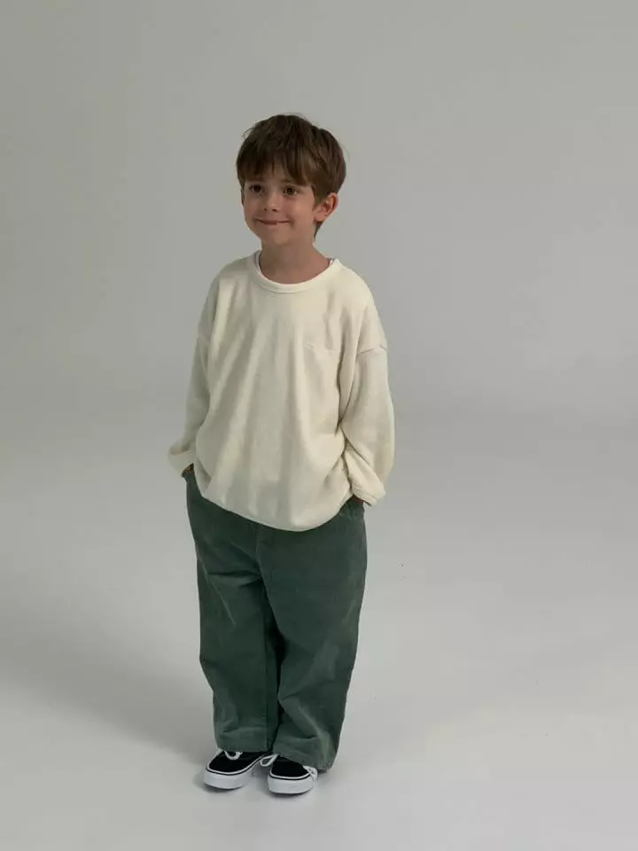 Slow B - Korean Children Fashion - #kidsstore - Rib Pants - 7