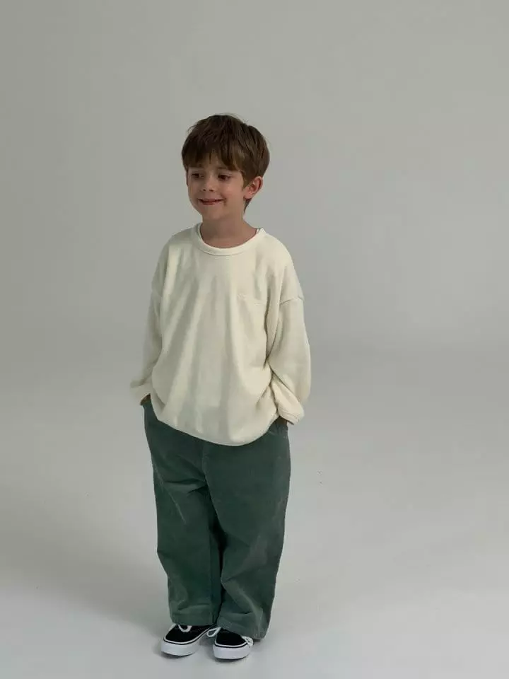 Slow B - Korean Children Fashion - #kidzfashiontrend - Rib Pants - 8
