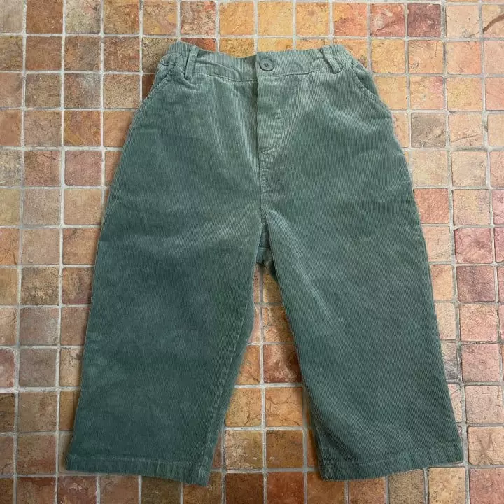 Slow B - Korean Children Fashion - #littlefashionista - Rib Pants - 10