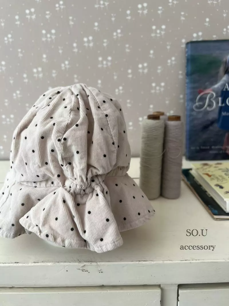 So U - Korean Baby Fashion - #babyboutique - Dot Bucket Hat - 5