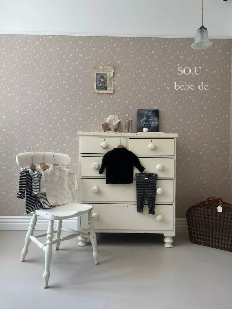 So U - Korean Baby Fashion - #babyboutique - Knit Terry Tee - 12
