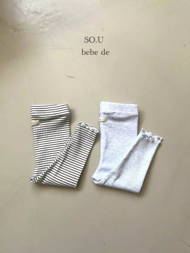 So U - Korean Baby Fashion - #babyboutiqueclothing - Leggings Set - 12