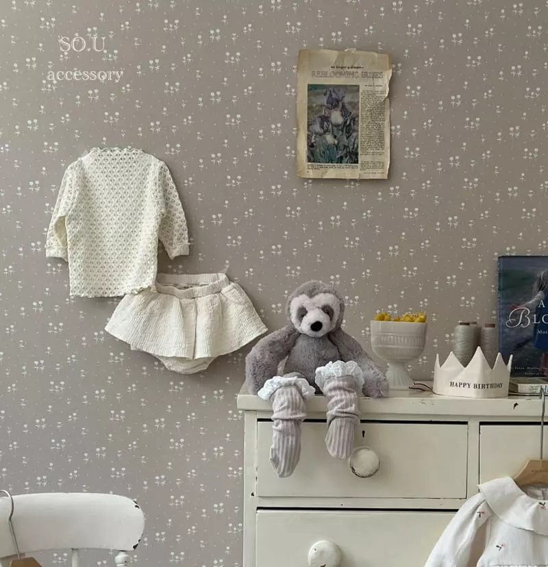 So U - Korean Baby Fashion - #babyfever - Bebe Lace Knee Socks - 11