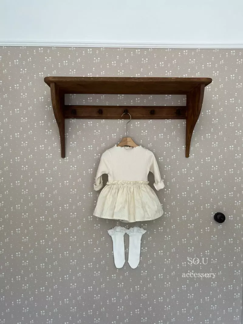So U - Korean Baby Fashion - #babygirlfashion - Bebe Lace Knee Socks - 12
