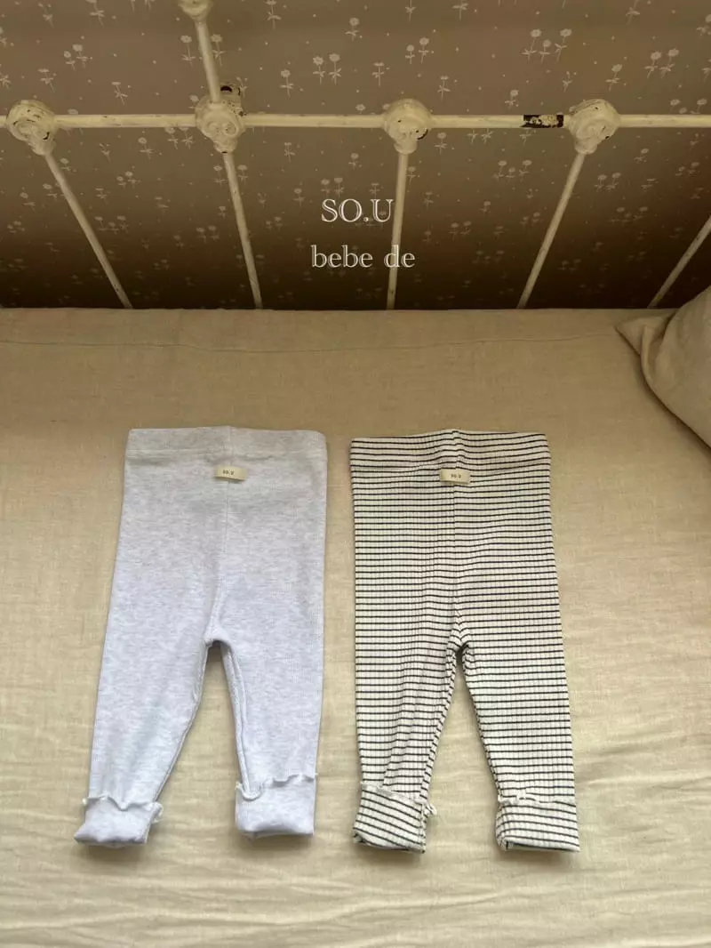 So U - Korean Baby Fashion - #babygirlfashion - Leggings Set
