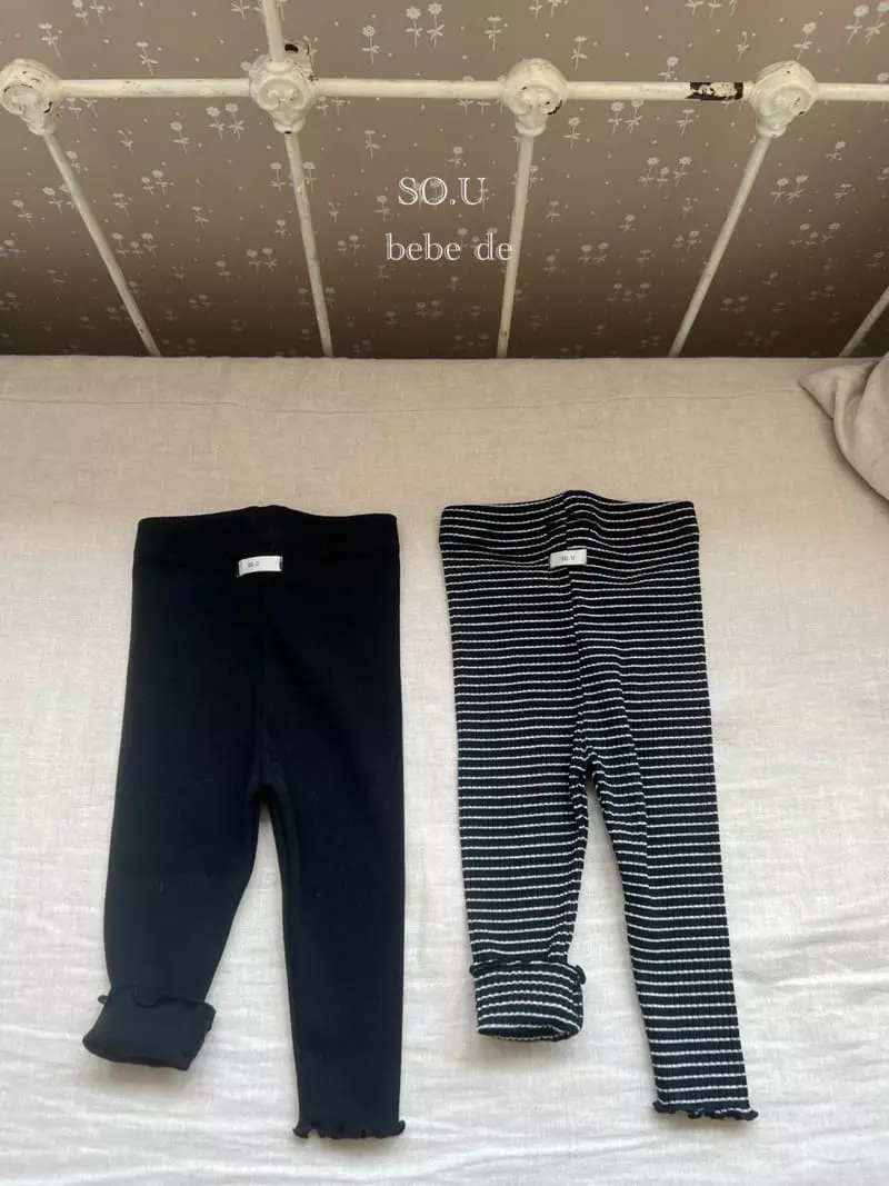 So U - Korean Baby Fashion - #babylifestyle - Leggings Set - 2