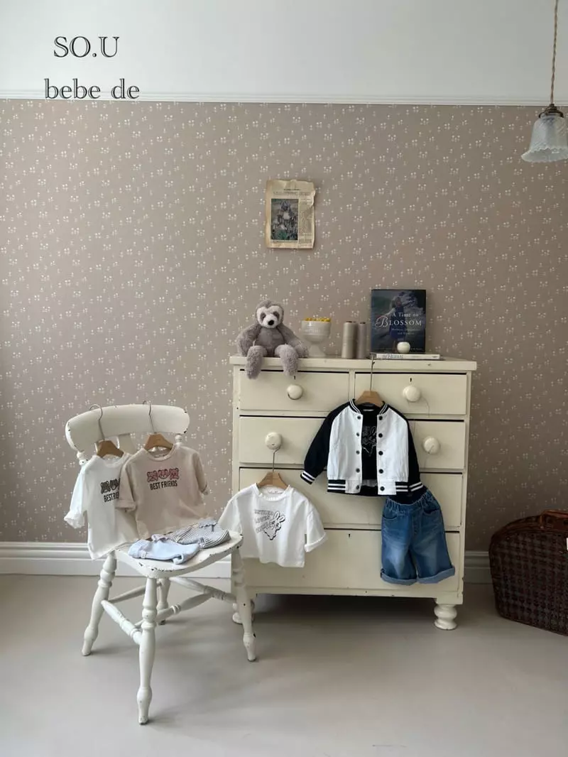 So U - Korean Baby Fashion - #babyoninstagram - 3 Bear Tee - 7