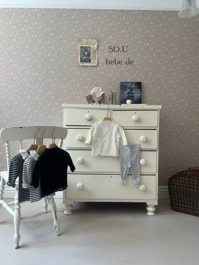 So U - Korean Baby Fashion - #babyootd - Dan Wrinkle Collar Tee - 10