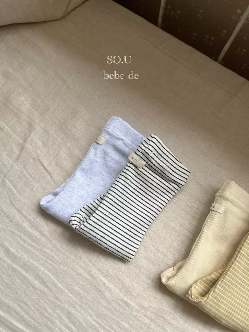 So U - Korean Baby Fashion - #babyoninstagram - Leggings Set - 4