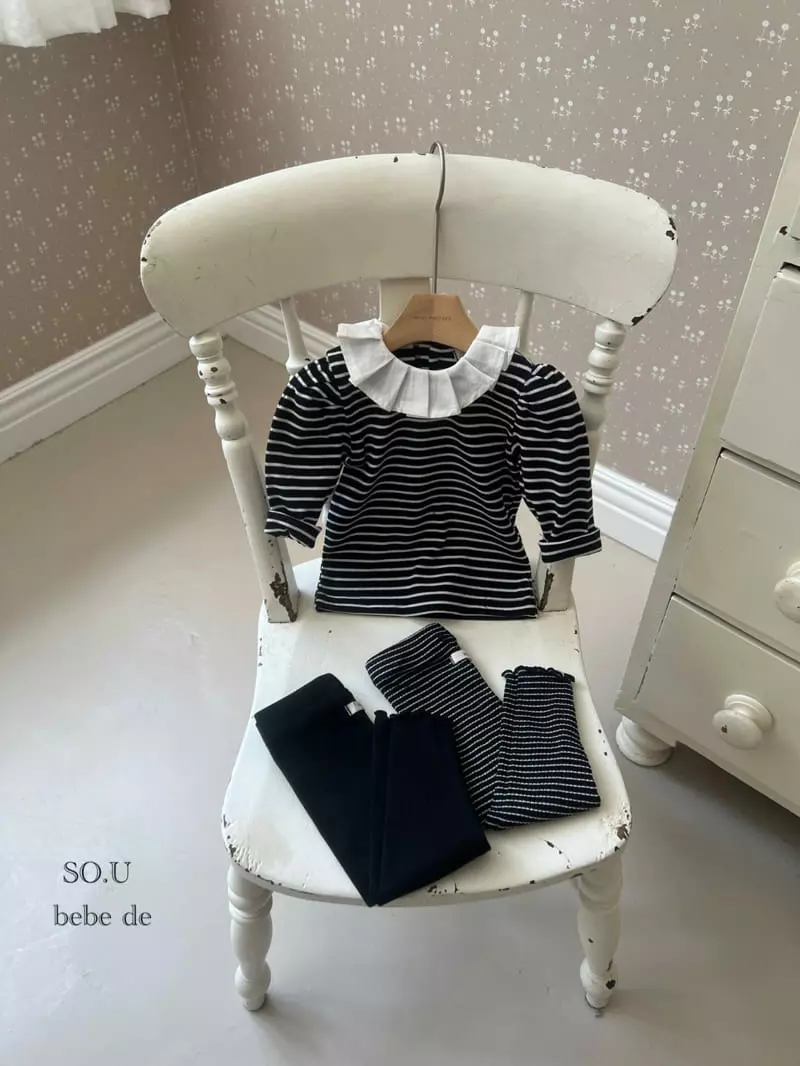 So U - Korean Baby Fashion - #smilingbaby - Leggings Set - 10