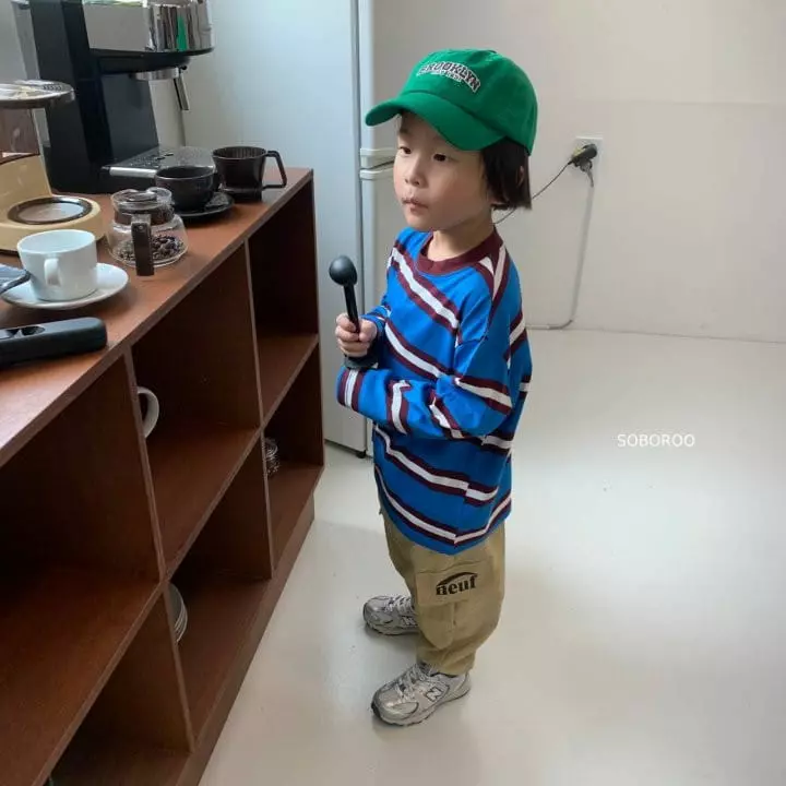 Soboroo - Korean Children Fashion - #childofig - Mus Stripes Tee - 5