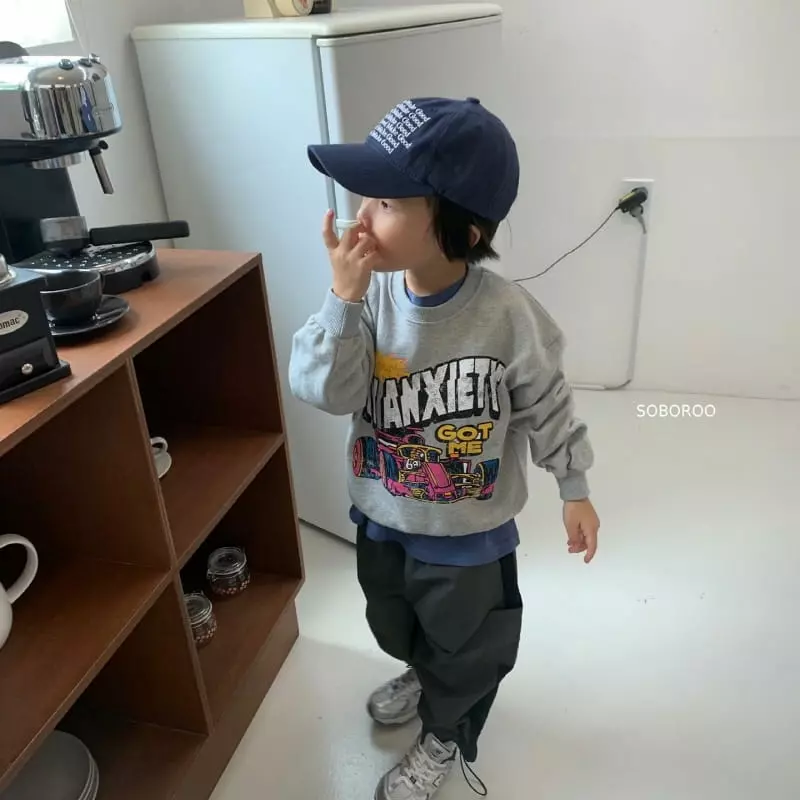 Soboroo - Korean Children Fashion - #childofig - Lacing Sweatshirt with Mom - 2