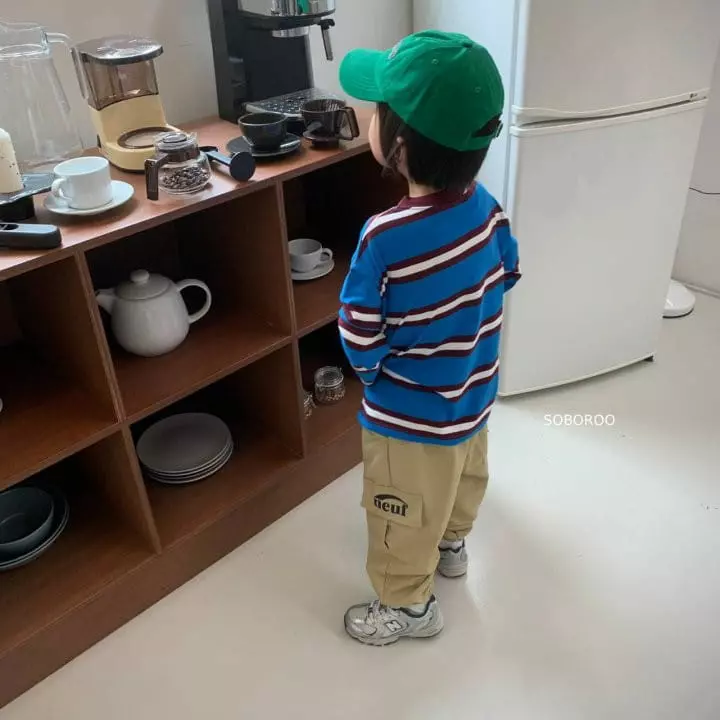 Soboroo - Korean Children Fashion - #discoveringself - Mus Stripes Tee - 8