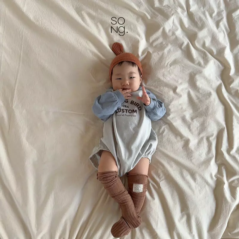 Song - Korean Baby Fashion - #babyoninstagram - Raglan Bodysuirt - 6