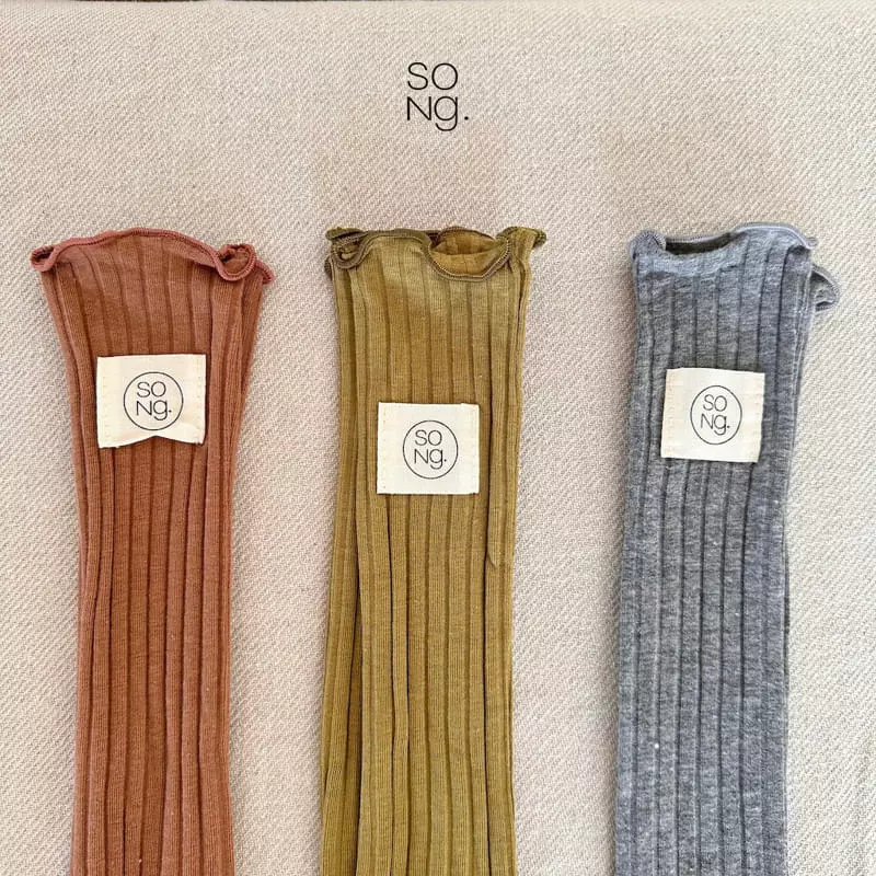 Song - Korean Children Fashion - #childofig - Autumn Knee Socks - 3