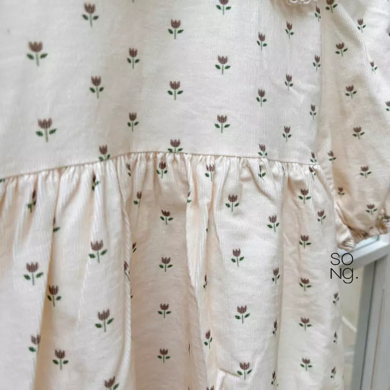 Song - Korean Children Fashion - #kidsstore - Tulip One-piece - 3