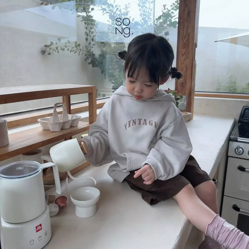 Song - Korean Children Fashion - #littlefashionista - Vintage Hoody - 9