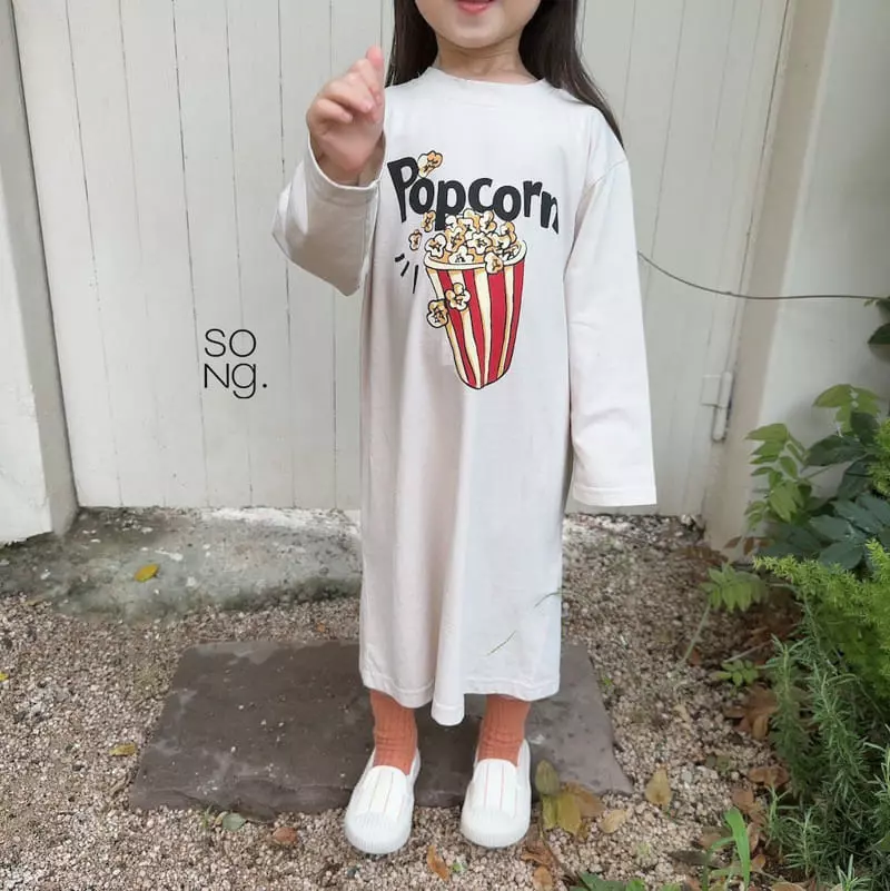 Song - Korean Children Fashion - #minifashionista - Pop Corn One-piece - 5