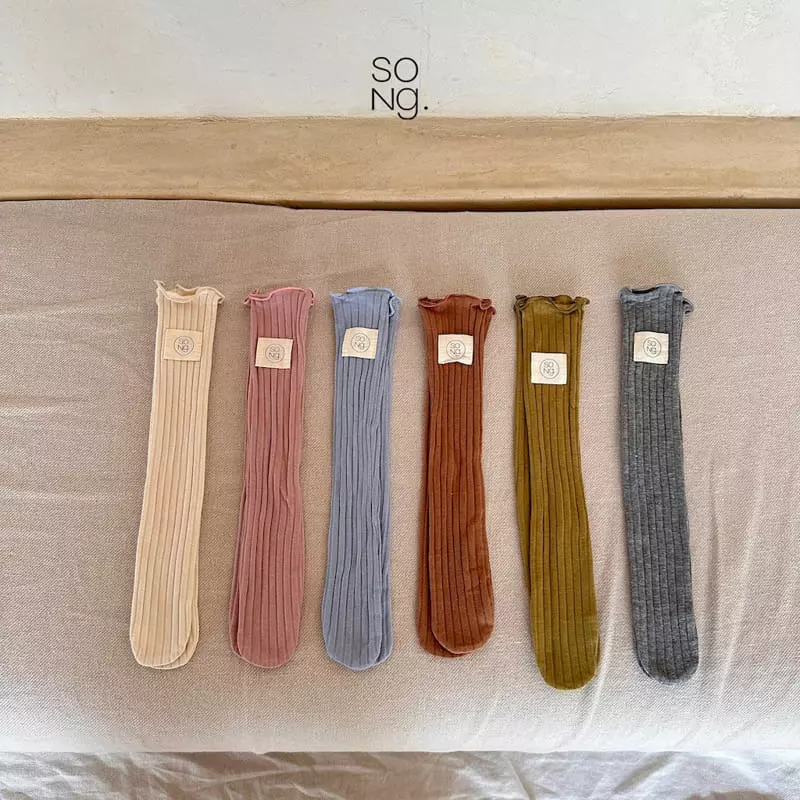 Song - Korean Children Fashion - #minifashionista - Autumn Knee Socks
