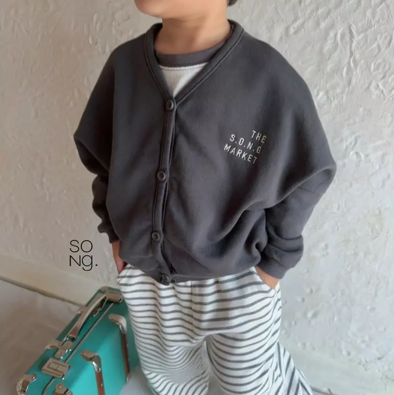 Song - Korean Children Fashion - #stylishchildhood - Embroidery Cardigan - 9