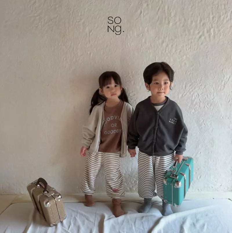 Song - Korean Children Fashion - #todddlerfashion - Embroidery Cardigan - 7