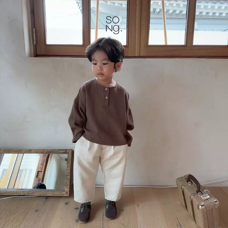 Song - Korean Children Fashion - #toddlerclothing - Round Shirt - 7