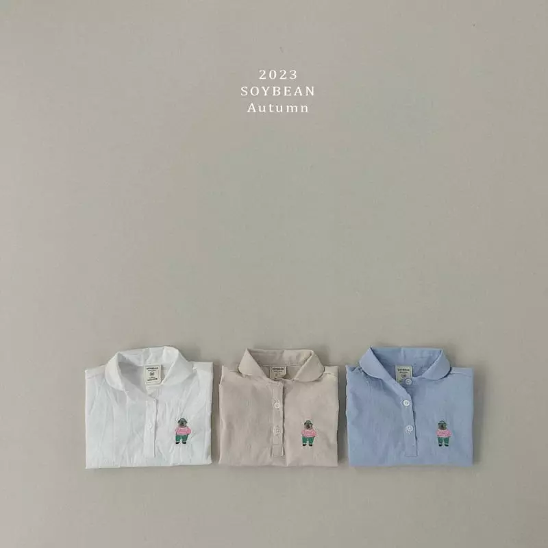 Soybean - Korean Children Fashion - #Kfashion4kids - Bear Over Shirt - 11