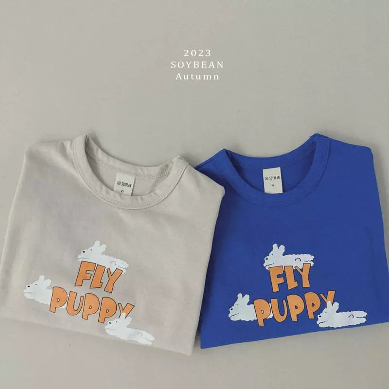Soybean - Korean Children Fashion - #Kfashion4kids - Fly Puppy Tee - 7