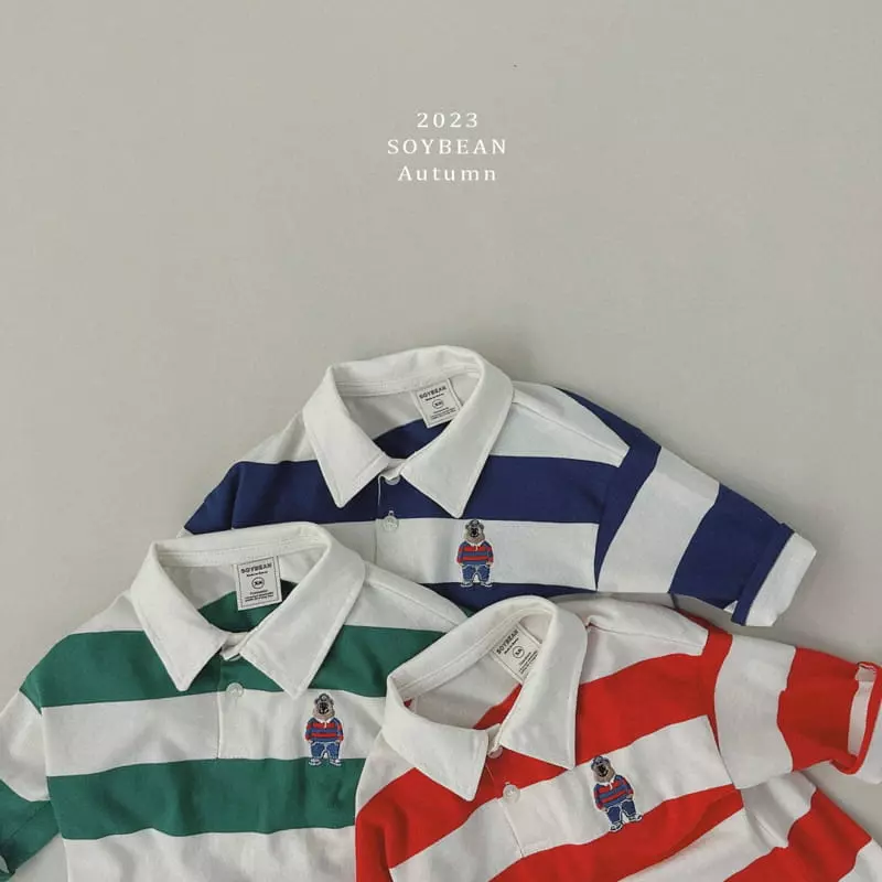 Soybean - Korean Children Fashion - #Kfashion4kids - Lugby Tee - 11