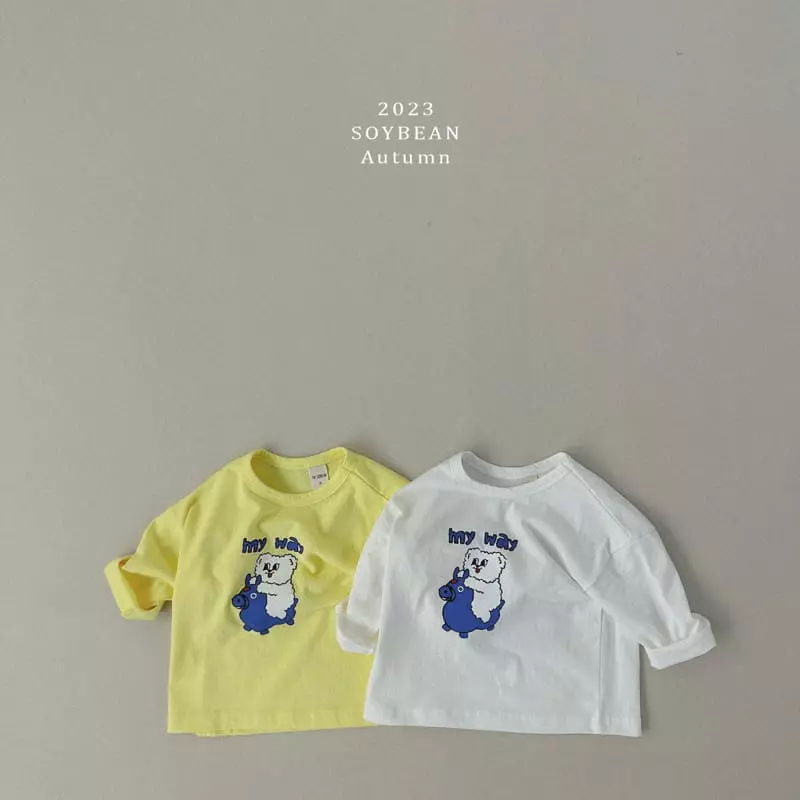 Soybean - Korean Children Fashion - #childrensboutique - My Way Tee