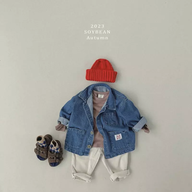 Soybean - Korean Children Fashion - #childrensboutique - Vintage Jacket - 3