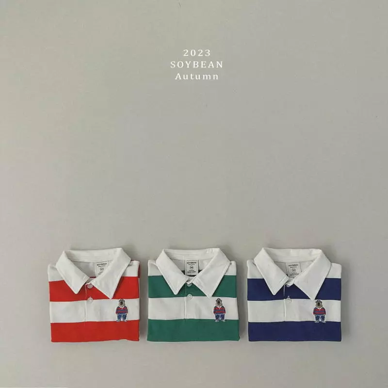 Soybean - Korean Children Fashion - #discoveringself - Lugby Tee - 6