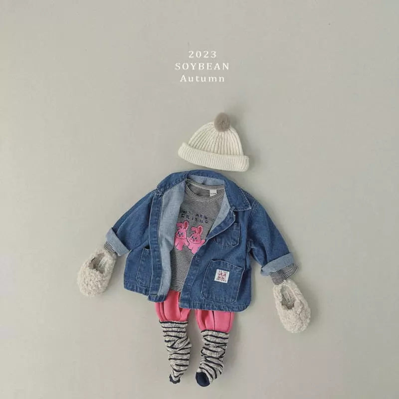 Soybean - Korean Children Fashion - #discoveringself - Vintage Jacket - 5