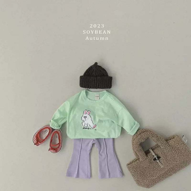 Soybean - Korean Children Fashion - #discoveringself - Jump Rabbit Tee - 3