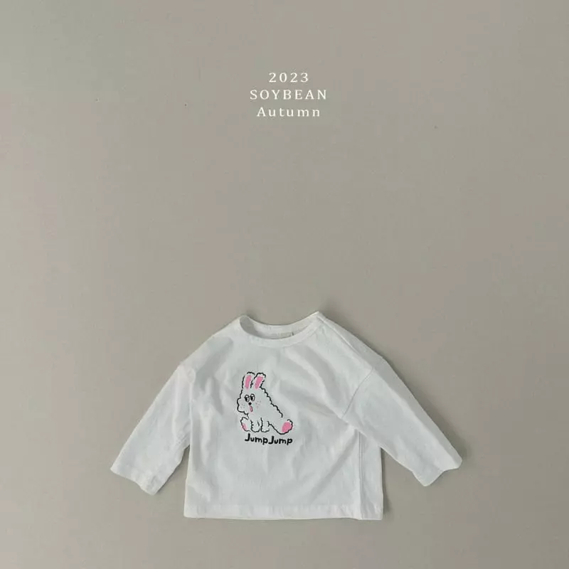Soybean - Korean Children Fashion - #kidsstore - Jump Rabbit Tee - 6