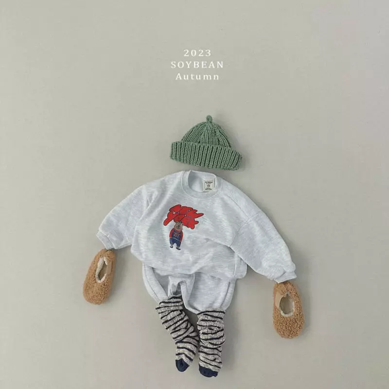Soybean - Korean Children Fashion - #kidzfashiontrend - New York Top Bottom Set - 2