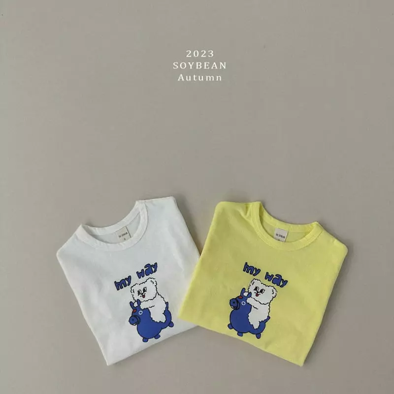 Soybean - Korean Children Fashion - #kidzfashiontrend - My Way Tee - 7
