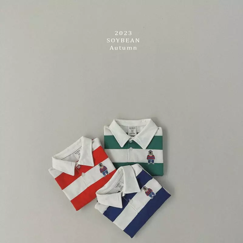 Soybean - Korean Children Fashion - #kidzfashiontrend - Lugby Tee - 10