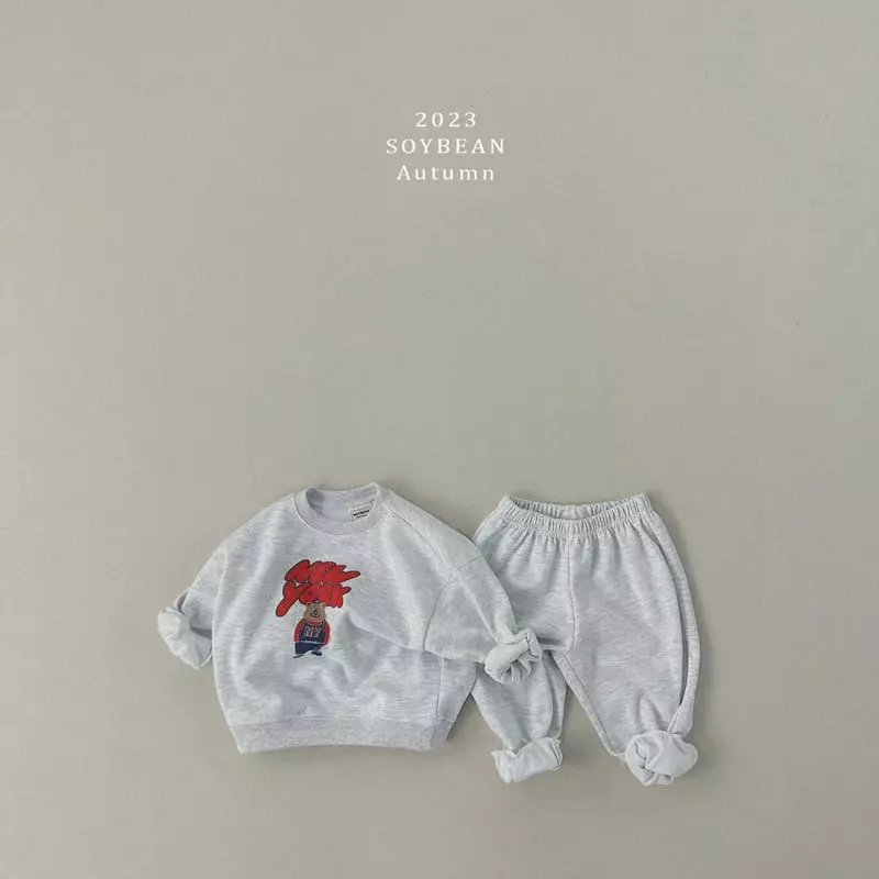 Soybean - Korean Children Fashion - #Kfashion4kids - New York Top Bottom Set - 4