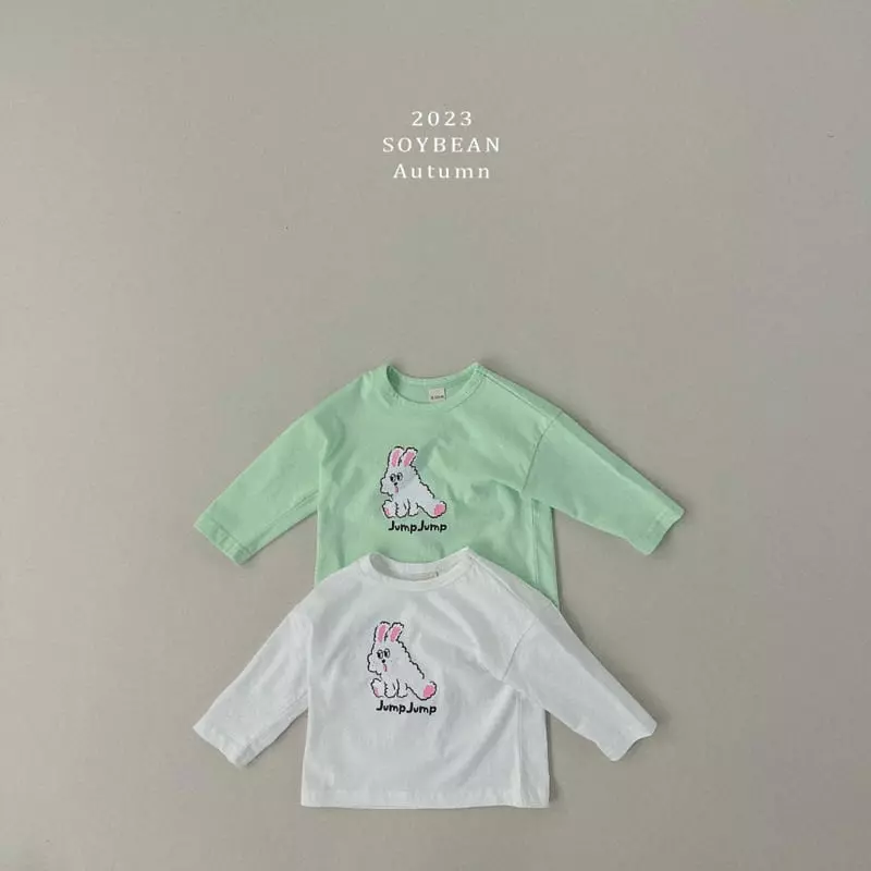 Soybean - Korean Children Fashion - #littlefashionista - Jump Rabbit Tee - 9