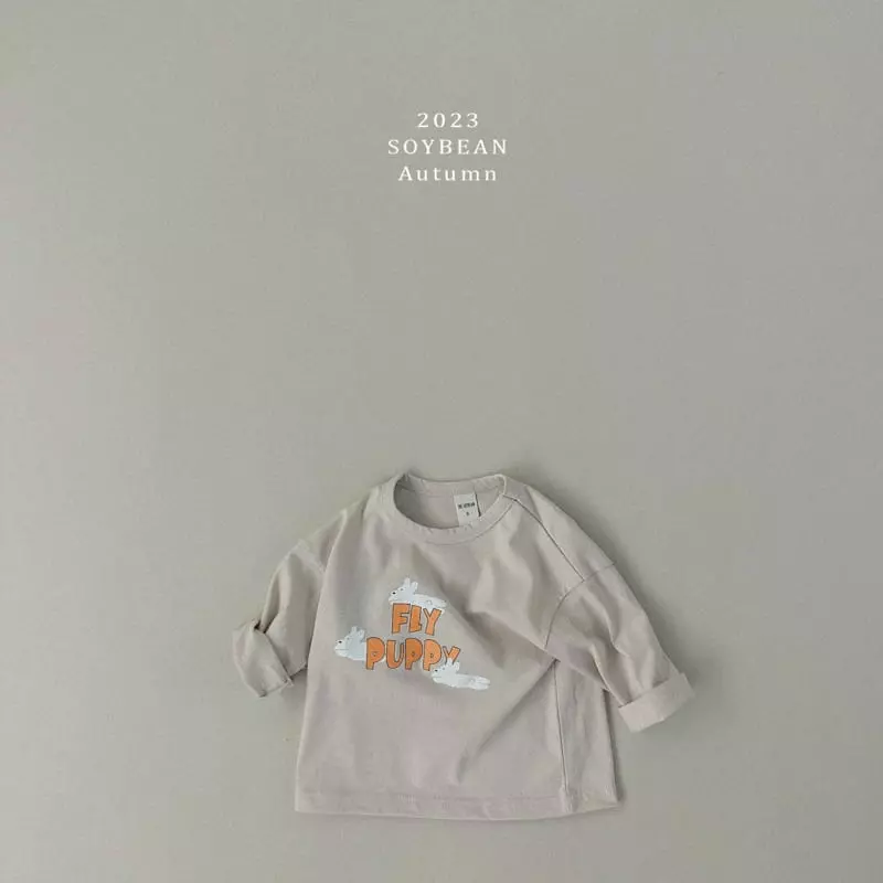 Soybean - Korean Children Fashion - #magicofchildhood - Fly Puppy Tee - 9