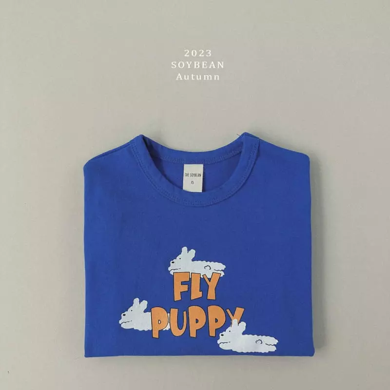 Soybean - Korean Children Fashion - #minifashionista - Fly Puppy Tee - 10
