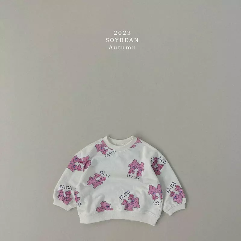 Soybean - Korean Children Fashion - #magicofchildhood - Bunny Top Bottom Set - 4