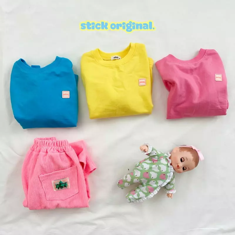 Stick - Korean Children Fashion - #Kfashion4kids - Logo Tee - 12
