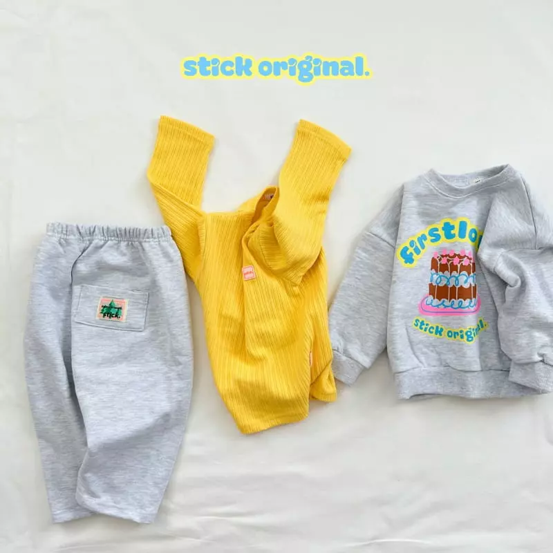 Stick - Korean Children Fashion - #childofig - Cake Sweatshirt with Mom - 3