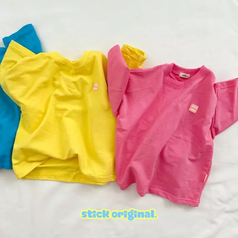 Stick - Korean Children Fashion - #childrensboutique - Logo Tee - 5